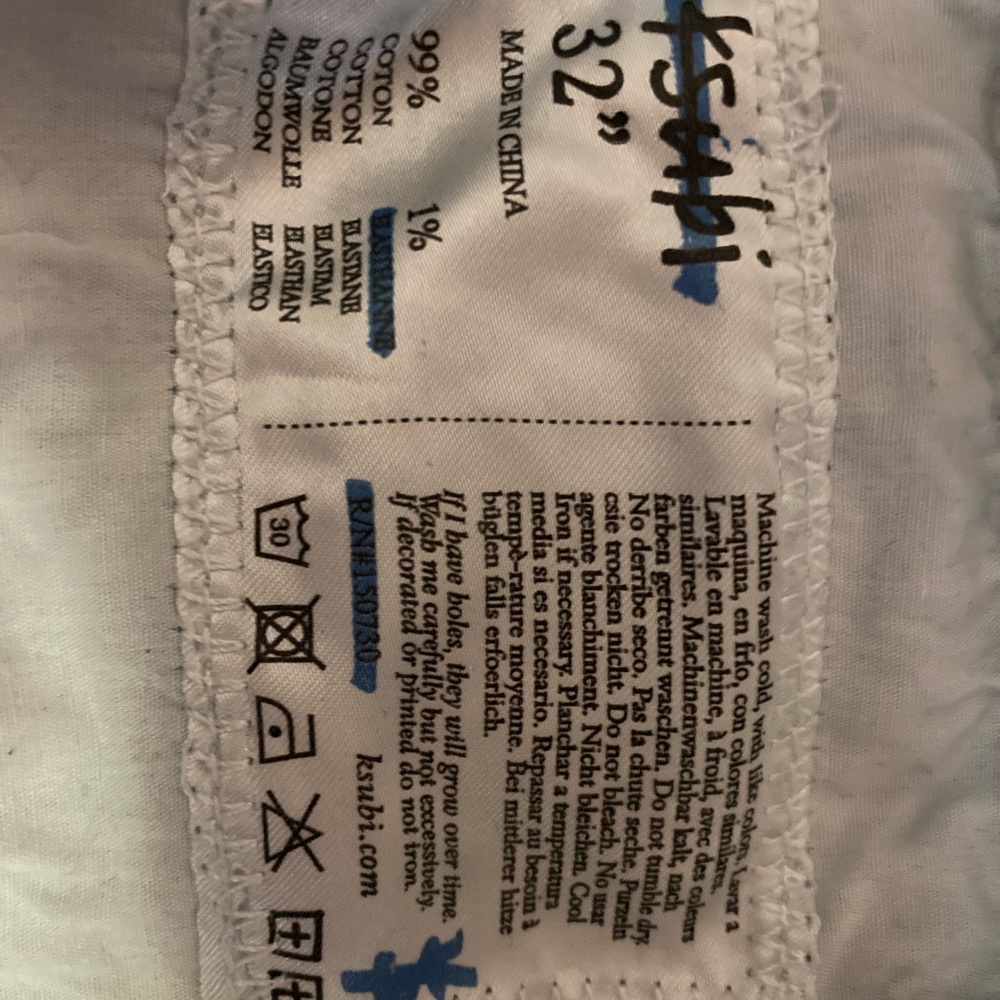 Ksubi Men's Skinny Jeans - Chitch Vertigo SmokeOut 32”